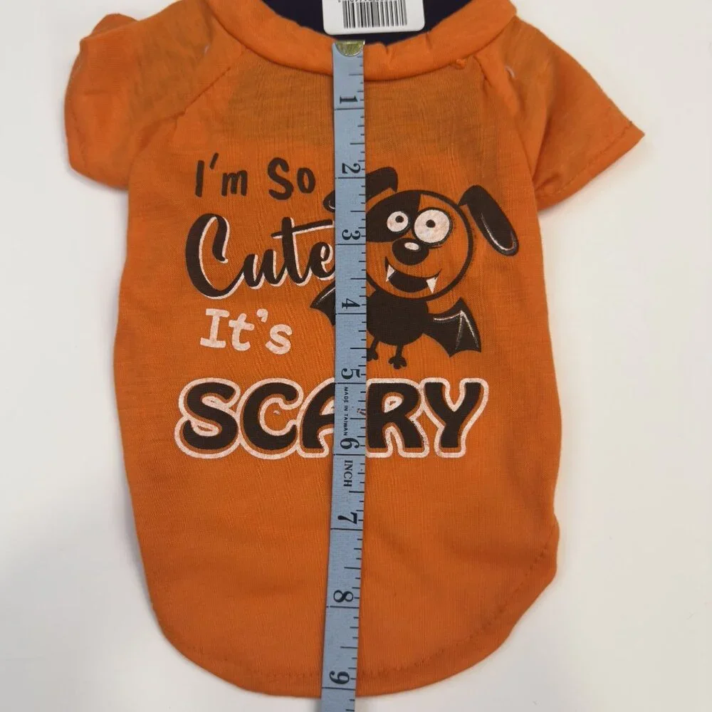 Novelty Pet Halloween Tee Small 